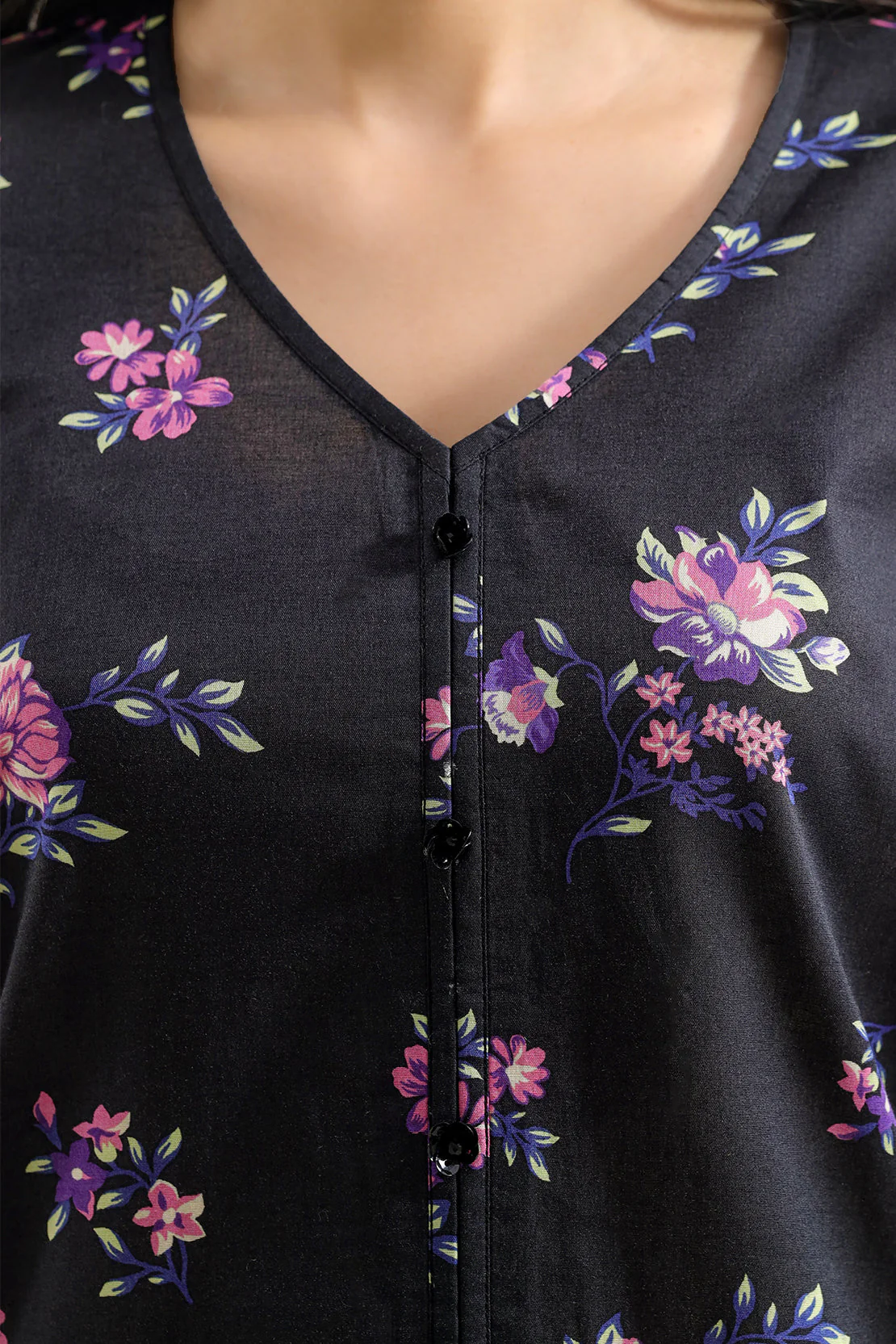 Unstitched Printed Embroidered Lawn 2 Piece (Shirt/Dupatta) - Image 3