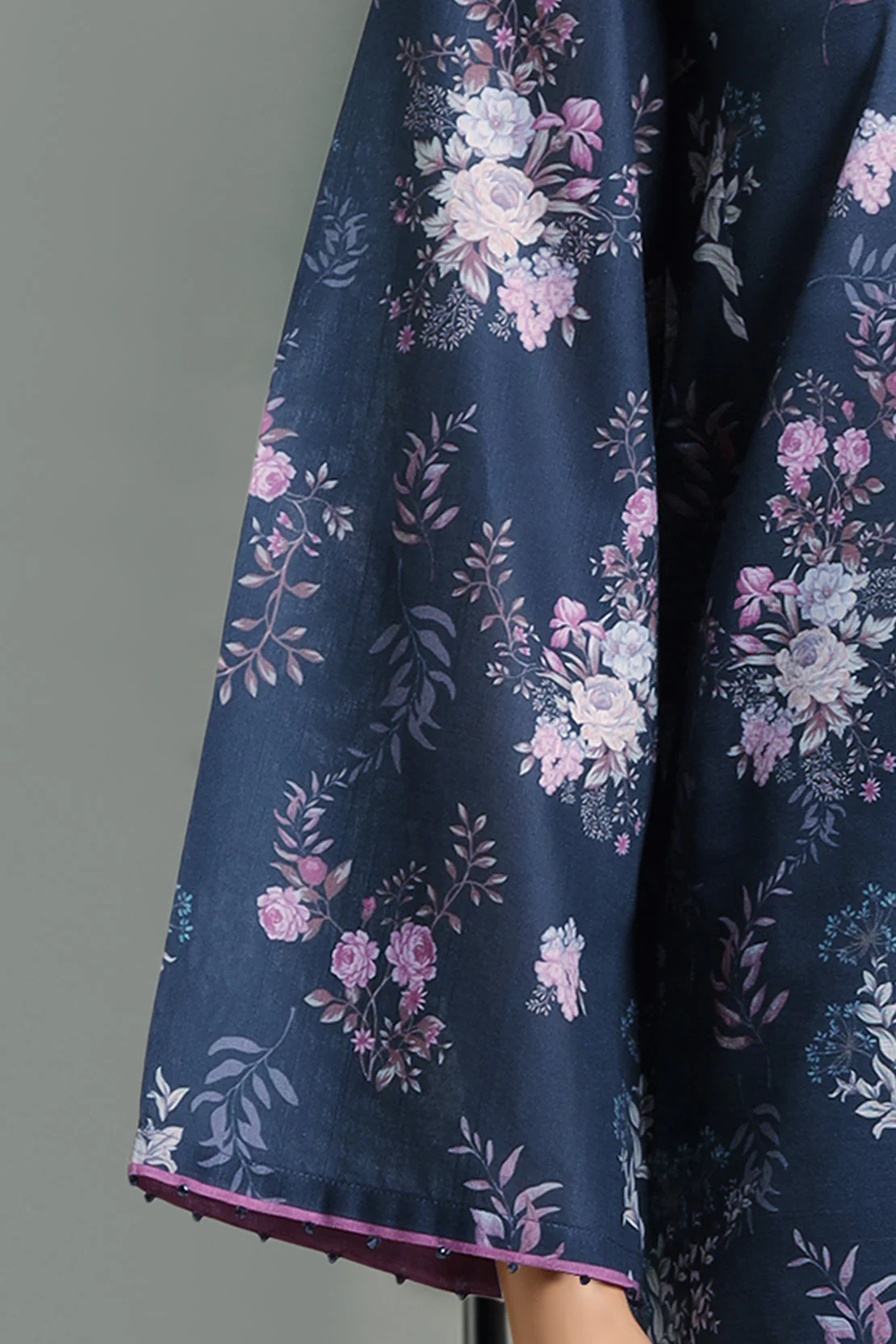 Unstitched Printed Herringbone 2 Piece (Shirt/Trouser) - Image 3