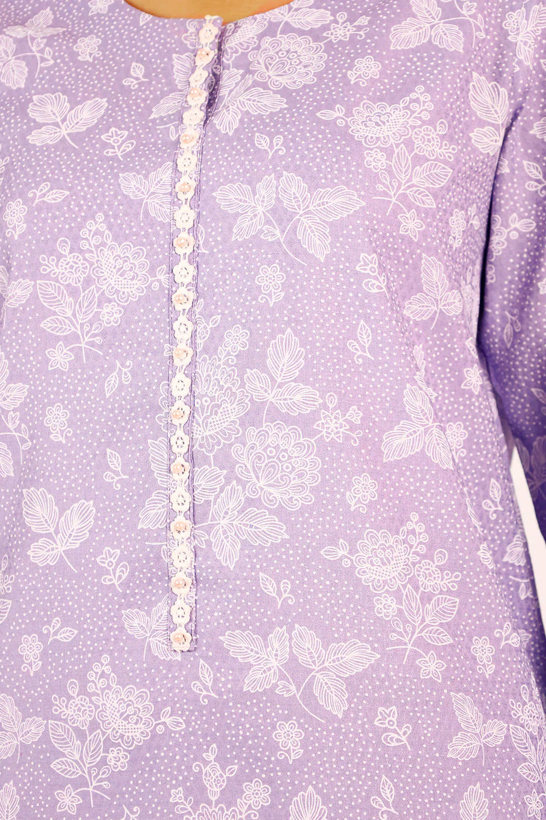Unstitched Printed Jacquard Khaddar 3 Piece - Image 5