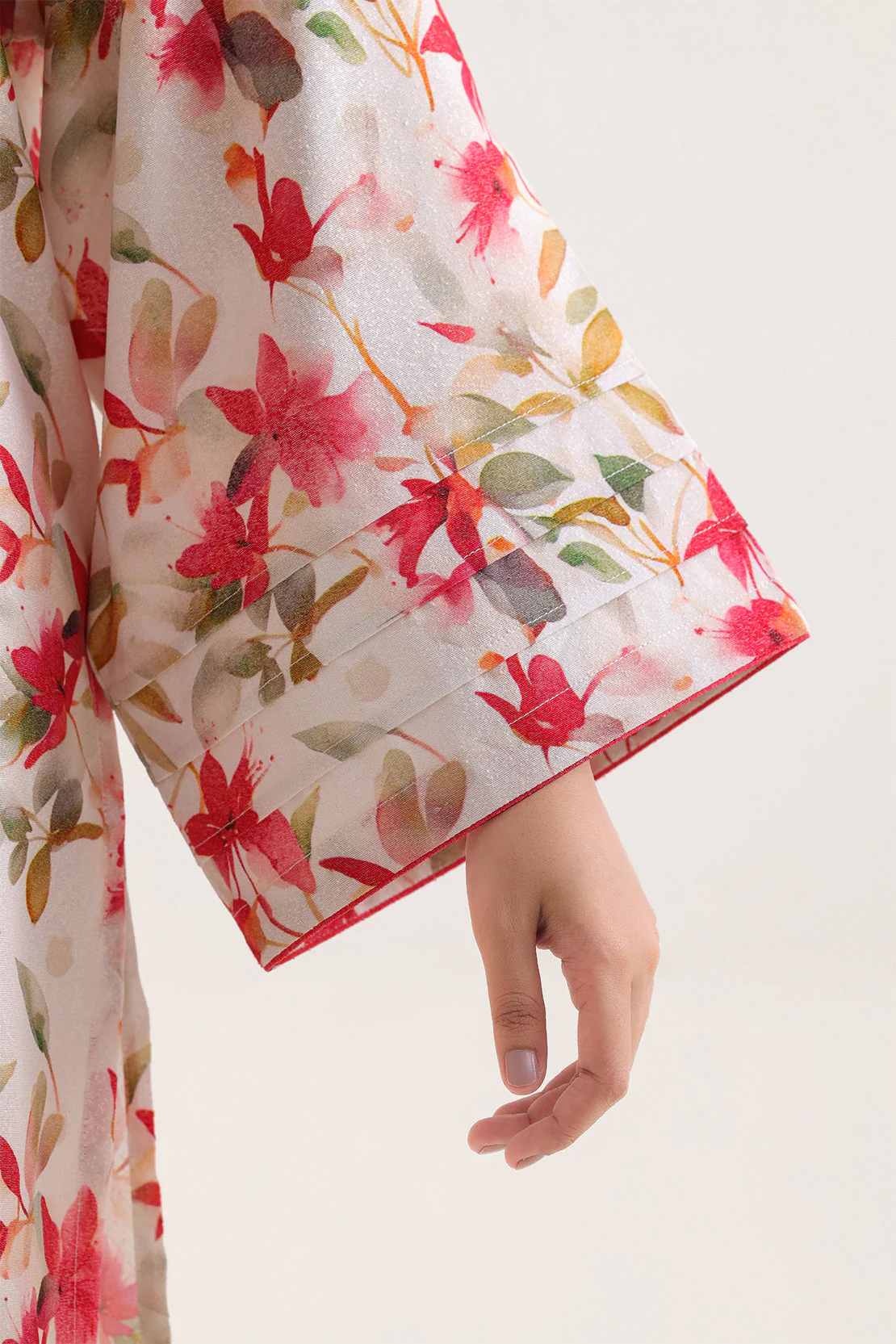 Unstitched Printed Karandi 3 Piece - Image 4