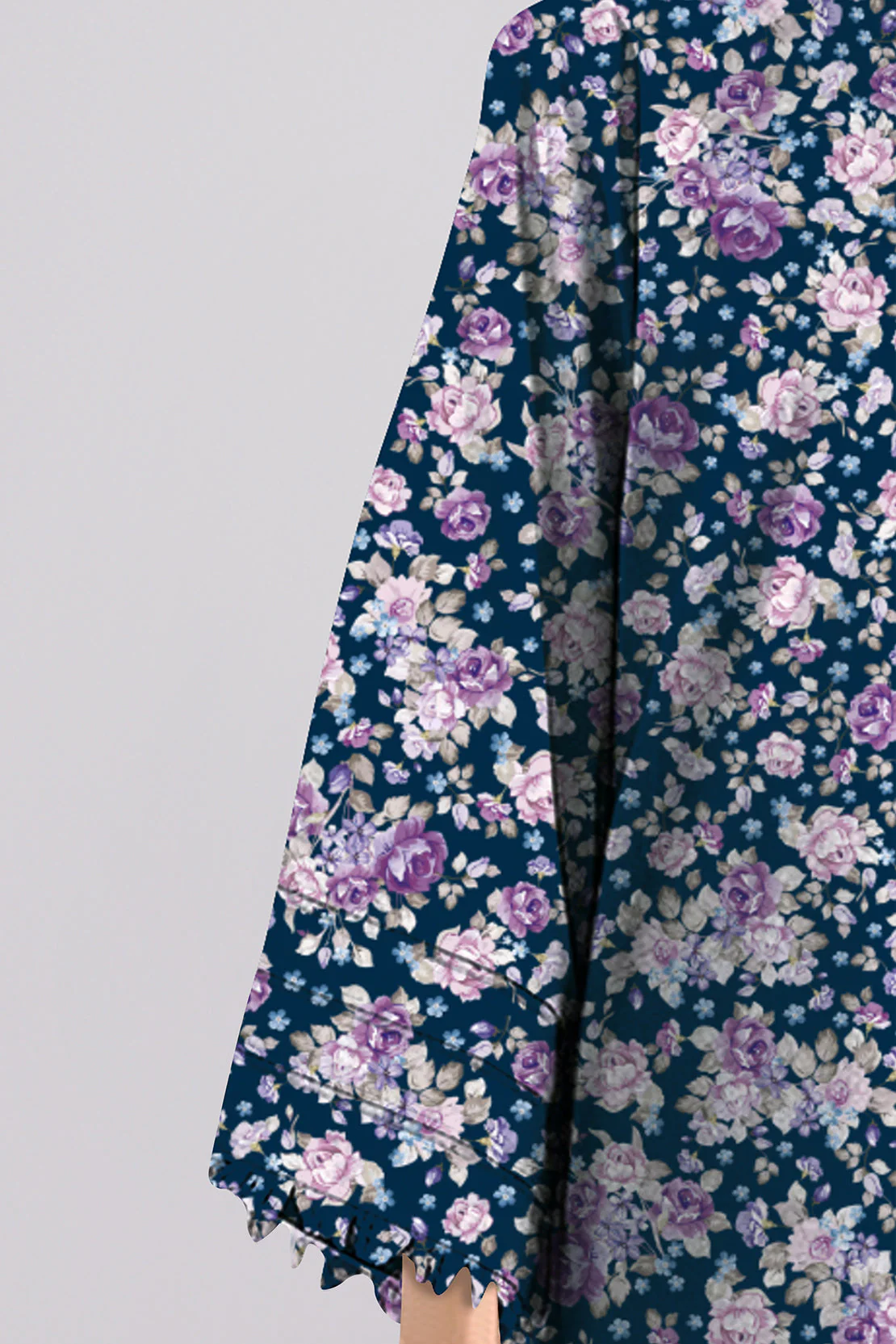 Unstitched Printed Khaddar 2 Piece (Shirt/Trouser) - Image 3