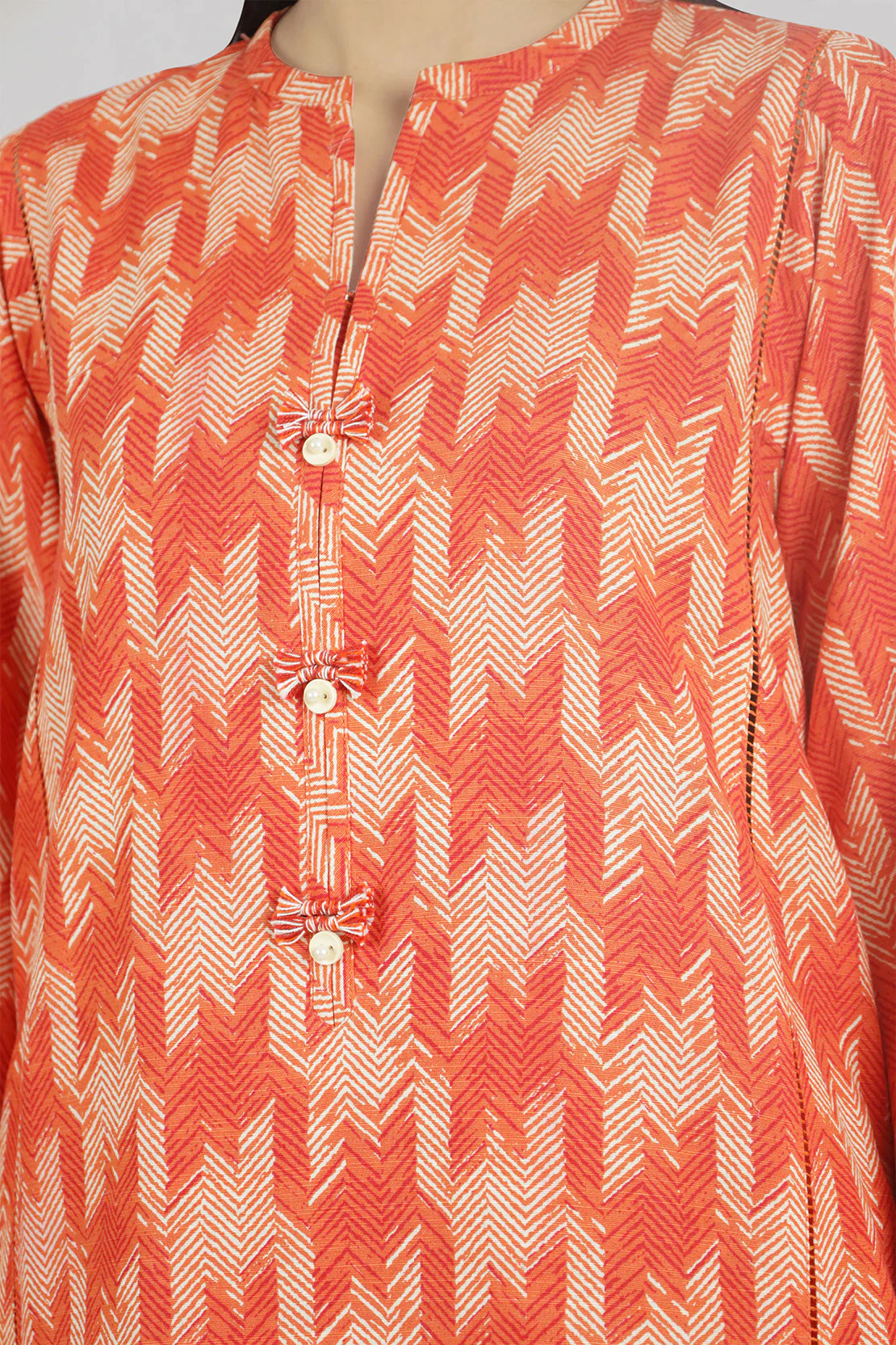 Unstitched Printed Khaddar Viscose 3 Piece - Image 3
