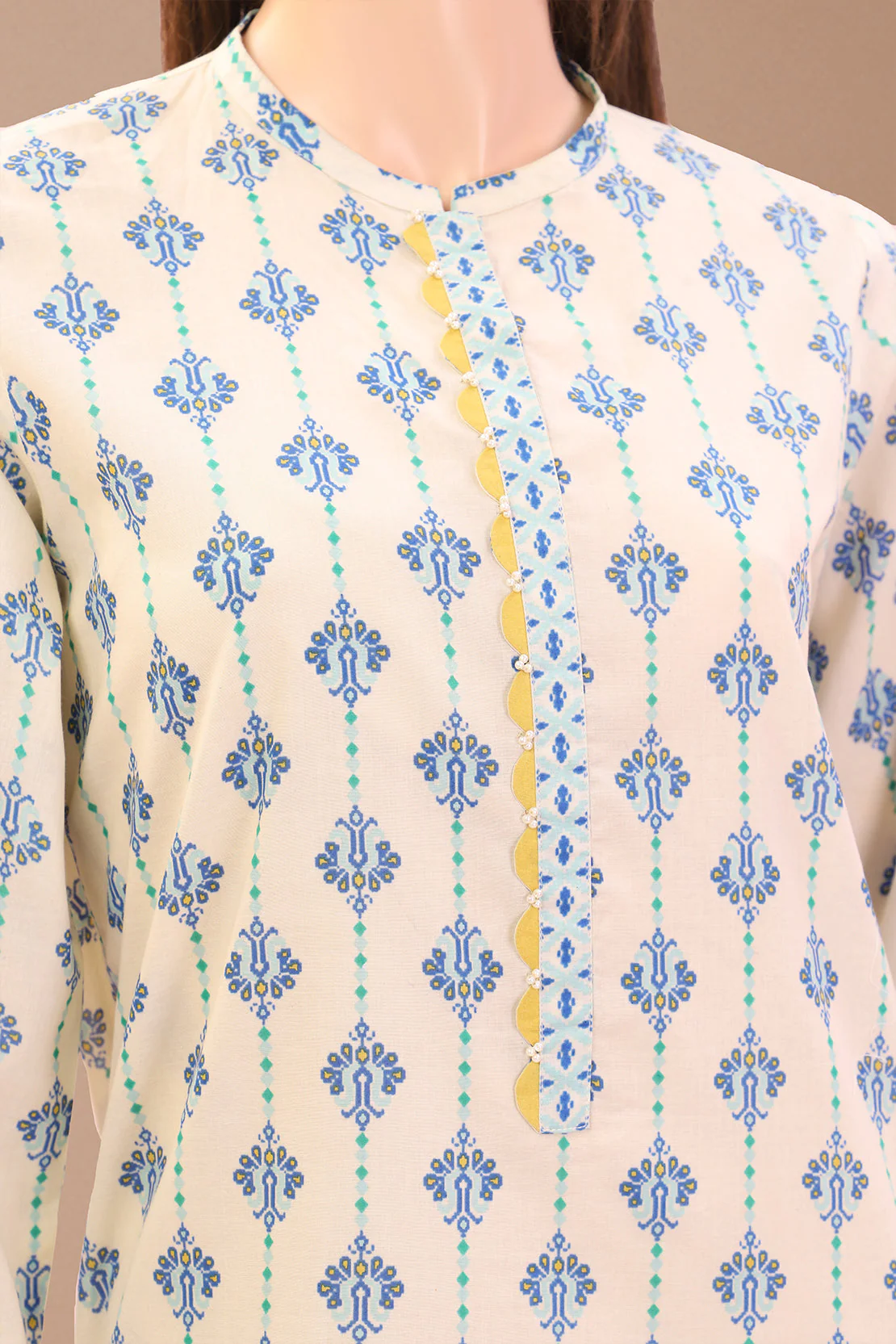 Unstitched Printed Lawn 2 Piece (Shirt/Dupatta) - Image 2