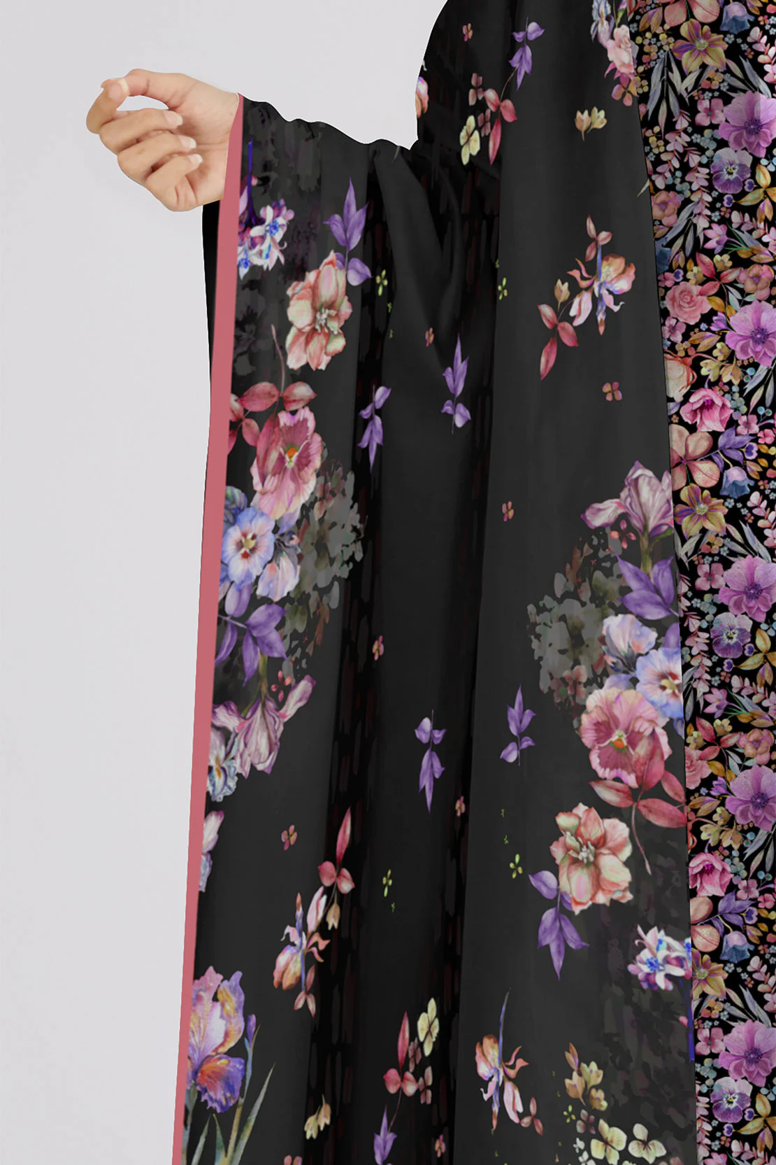 Unstitched Printed Lawn 2 Piece (Shirt/Dupatta) - Image 3