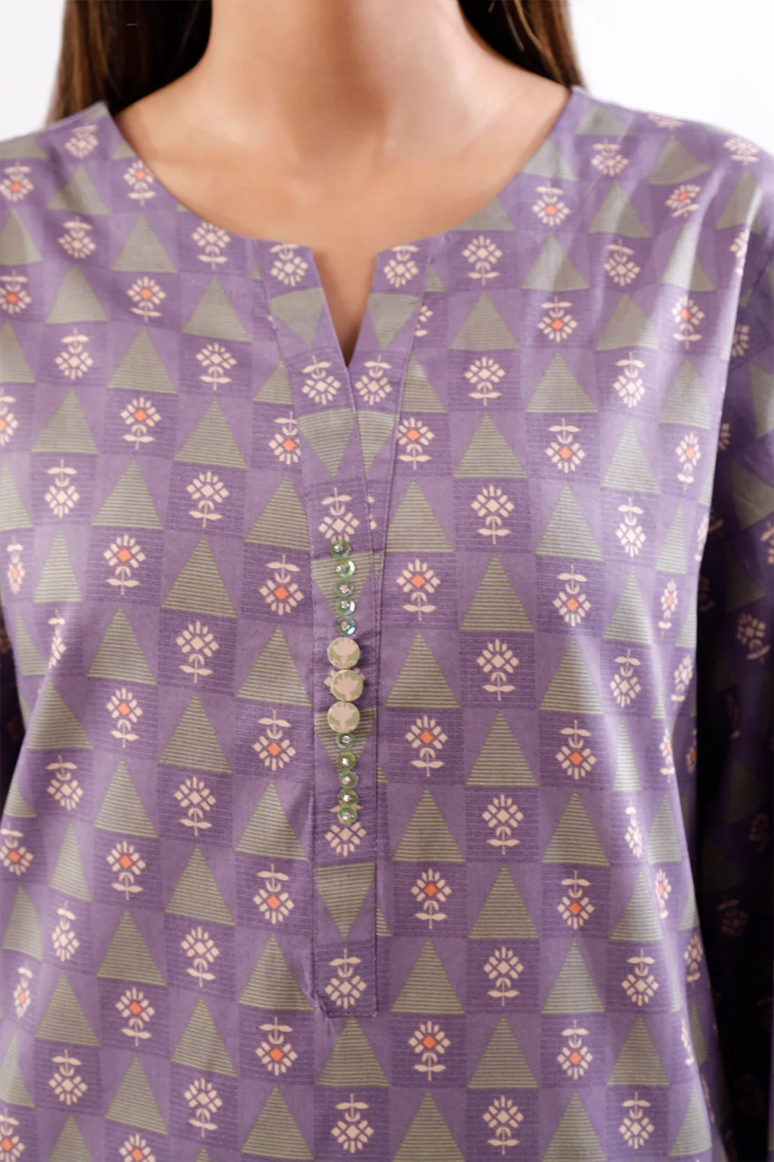 Unstitched Printed Lawn 2 Piece (Shirt/Dupatta) - Image 5