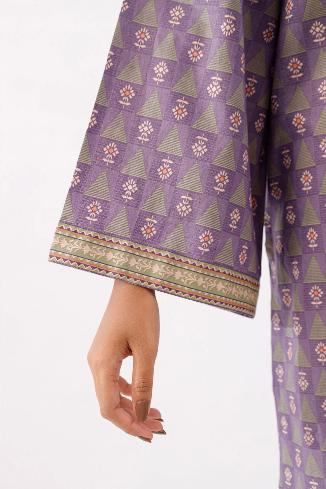 Unstitched Printed Lawn 2 Piece (Shirt/Dupatta) - Image 6