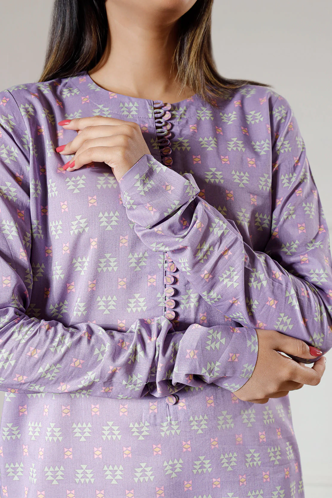 Unstitched Printed Lawn 2 Piece (Shirt/Dupatta) - Image 7