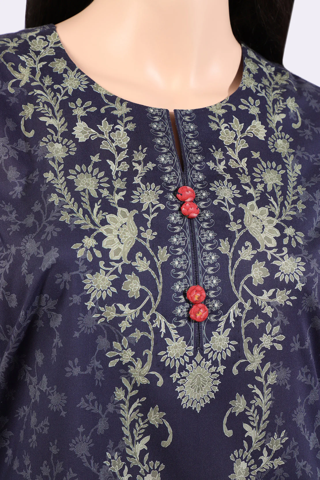 Unstitched Printed Lawn 2 Piece (Shirt/Dupatta) - Image 3