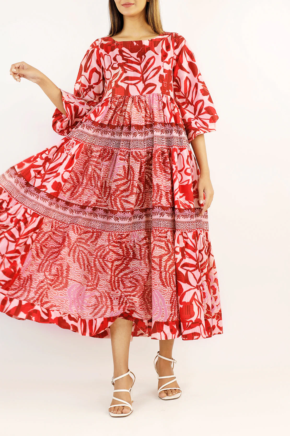 Unstitched Printed Lawn 2 Piece (Shirt/Dupatta) - Image 3