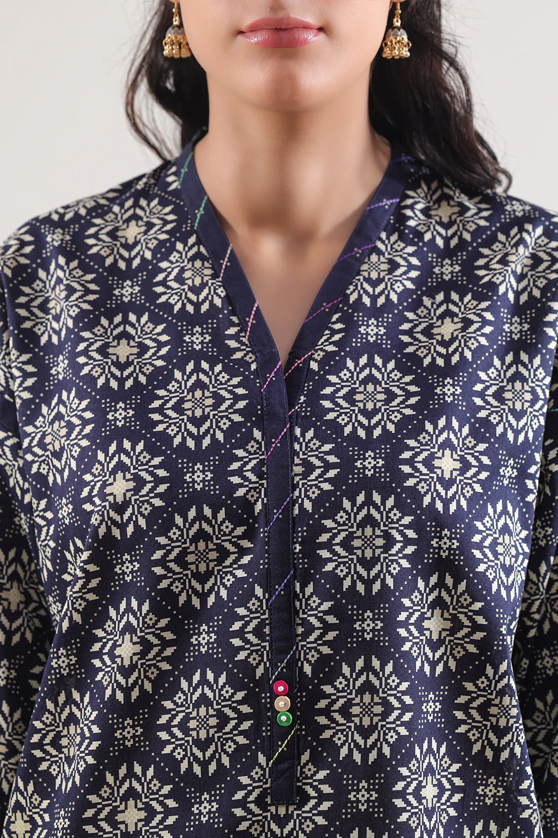 Unstitched Printed Lawn 2 Piece (Shirt/Dupatta) - Image 3