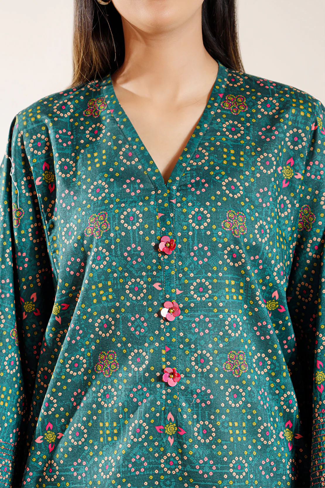Unstitched Printed Lawn 2 Piece (Shirt/Dupatta) - Image 7