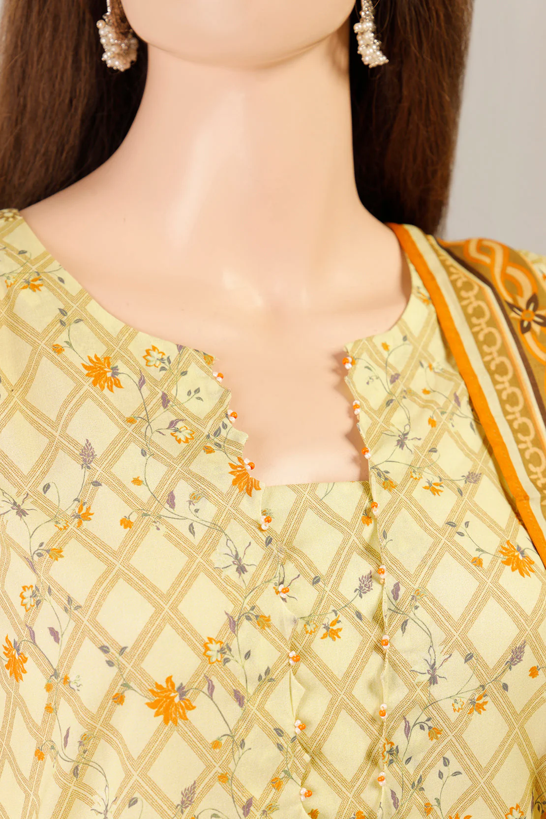 Unstitched Printed Lawn 2 Piece (Shirt/Trouser) - Image 3