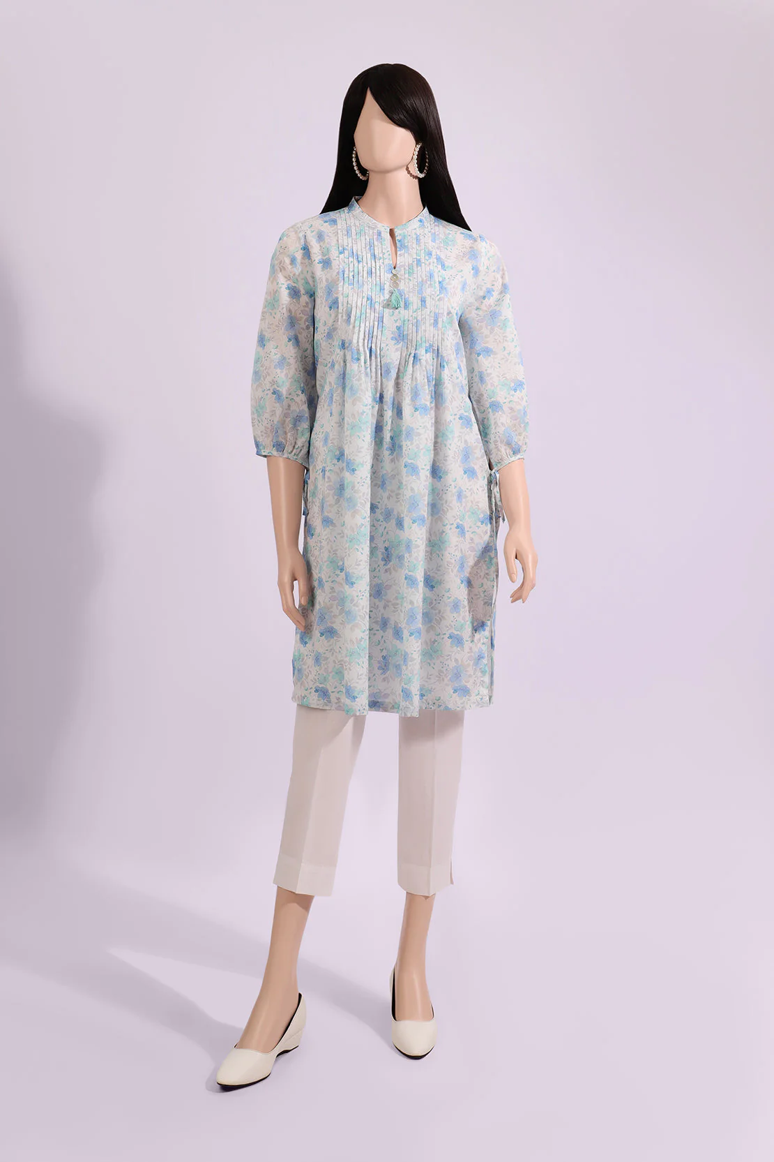 Unstitched Printed Lawn 2 Piece (Shirt/Trouser)