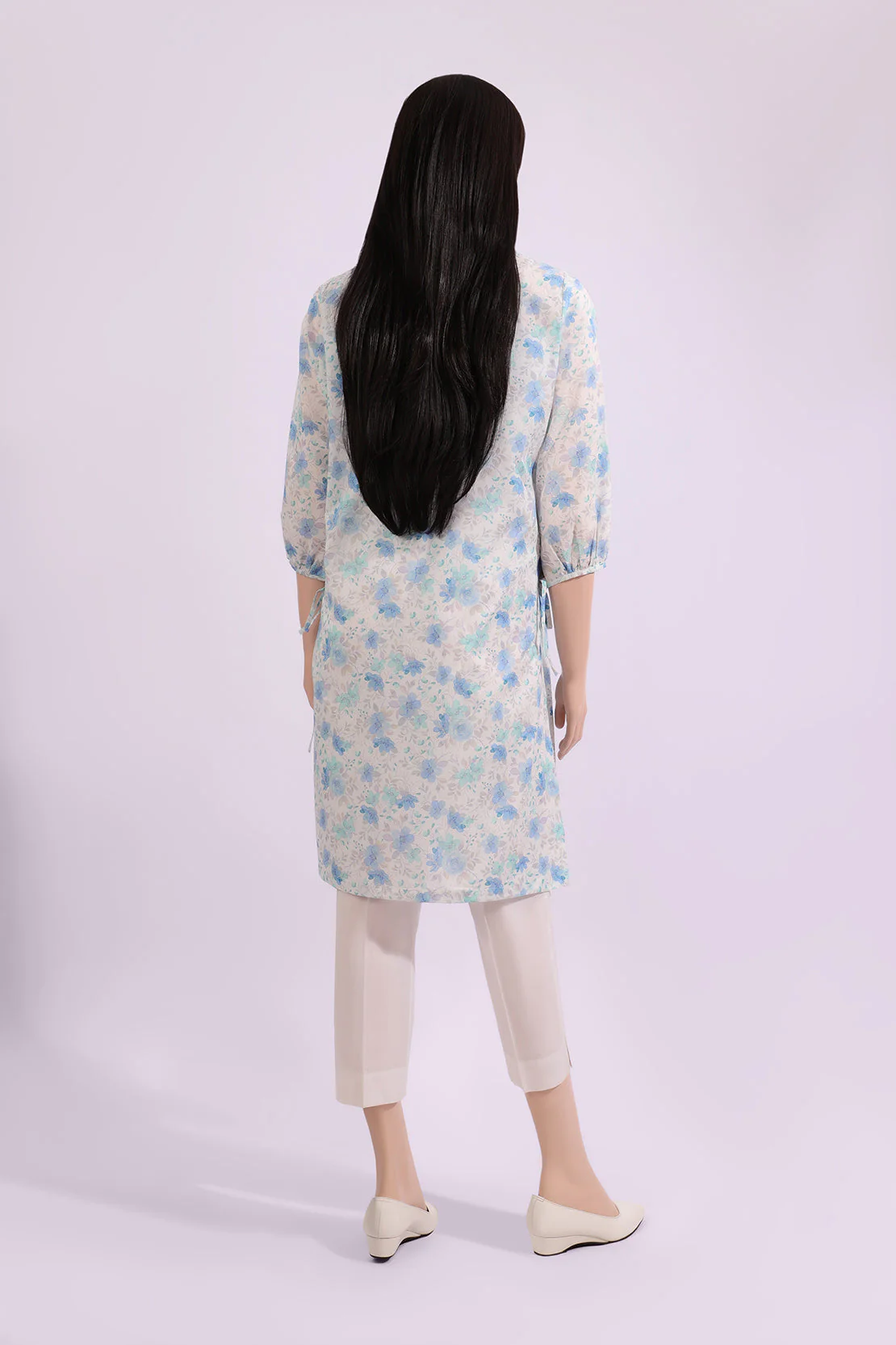 Unstitched Printed Lawn 2 Piece (Shirt/Trouser) - Image 2
