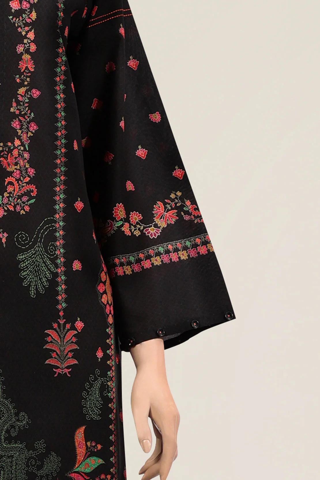 Unstitched Printed Lawn 2 Piece (Shirt/Trouser) - Image 4