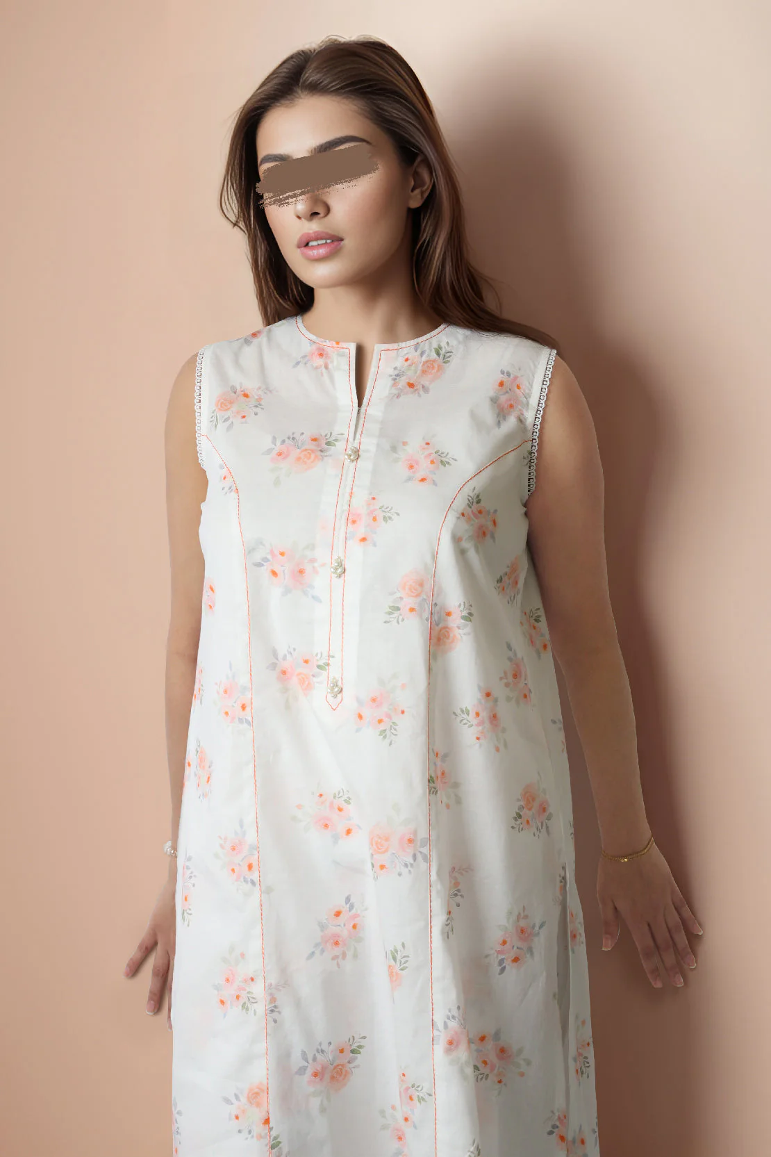 Unstitched Printed Lawn 2 Piece (Shirt/Trouser) - Image 3