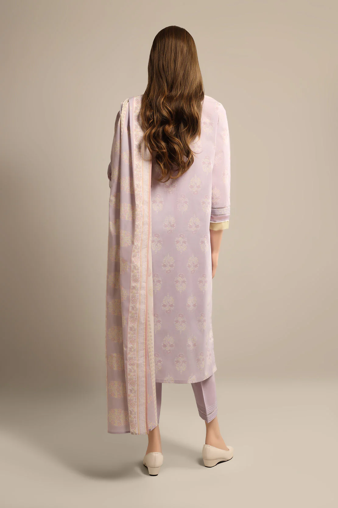 Unstitched Printed Lawn 2 Piece (Shirt/Trouser) - Image 2