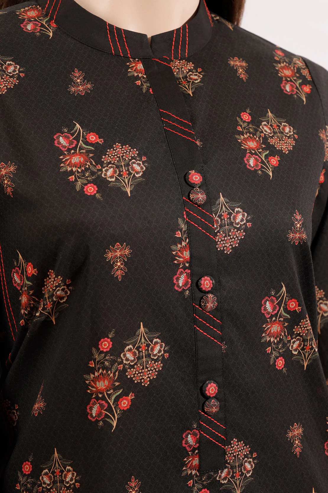 Unstitched Printed Lawn 2 Piece (Shirt/Trouser)