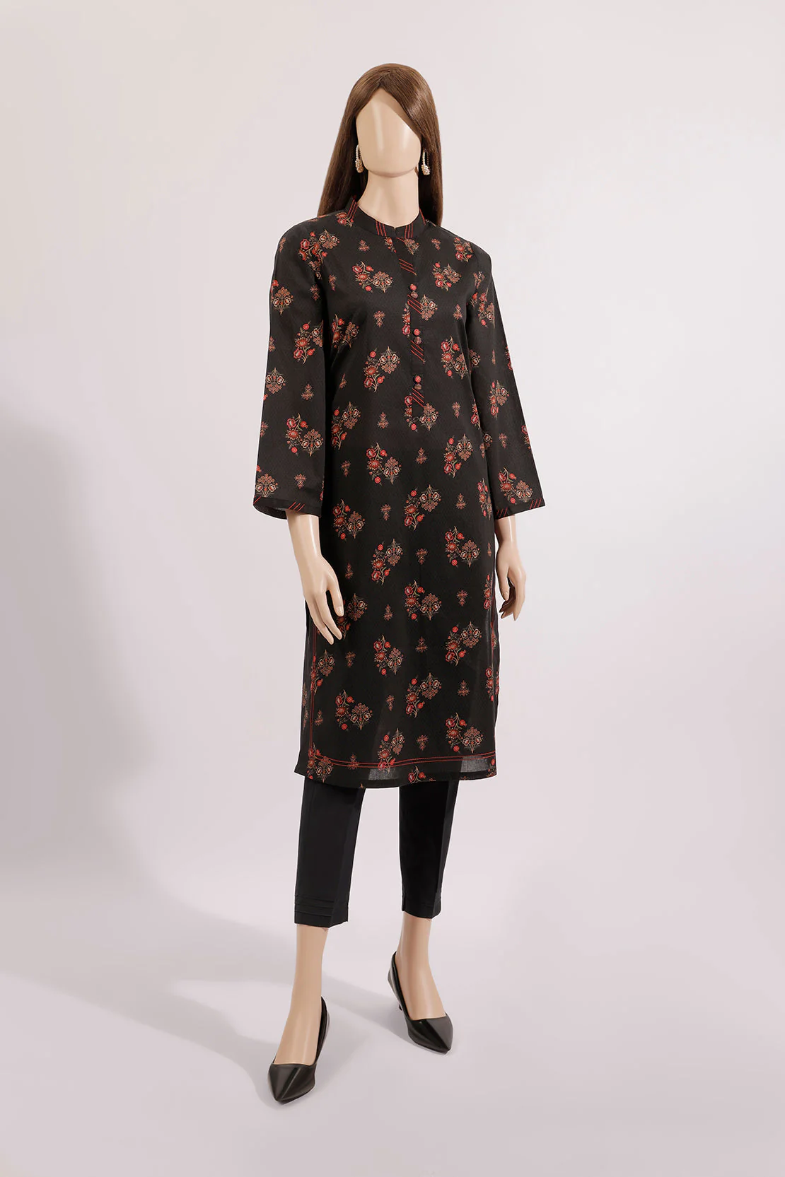 Unstitched Printed Lawn 2 Piece (Shirt/Trouser) - Image 2