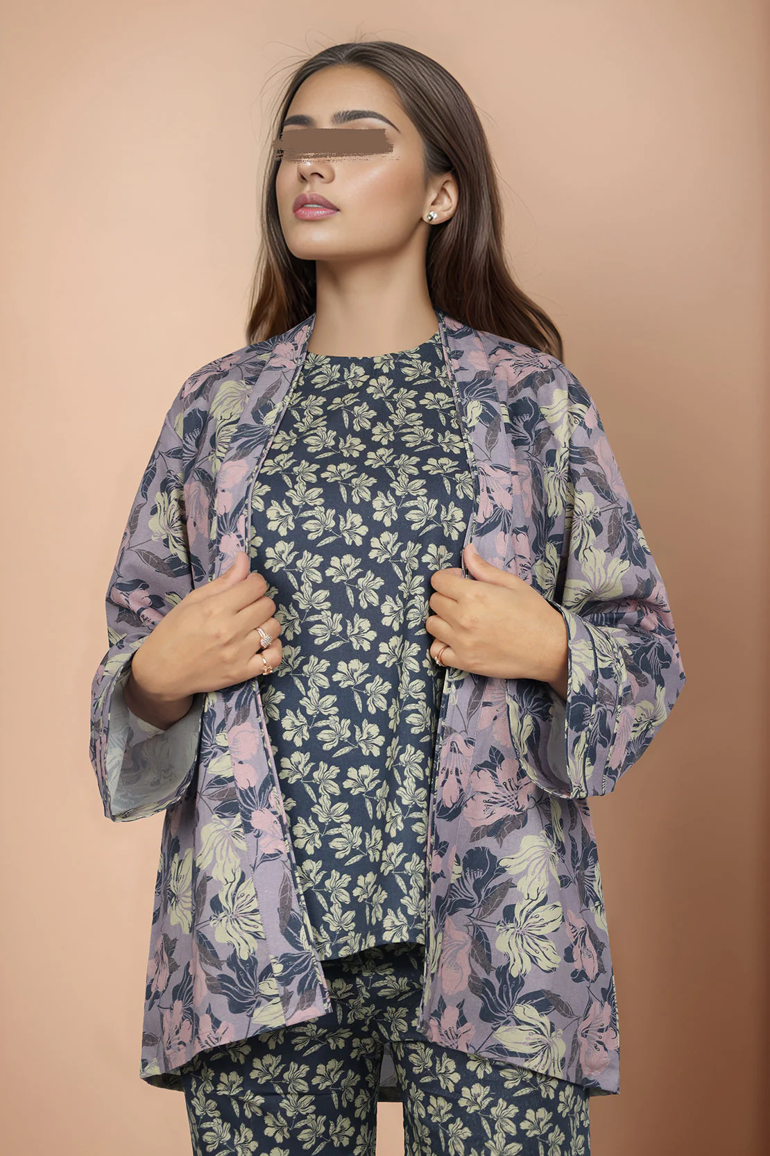 Unstitched Printed Lawn 2 Piece (Shirt/Trouser) - Image 2