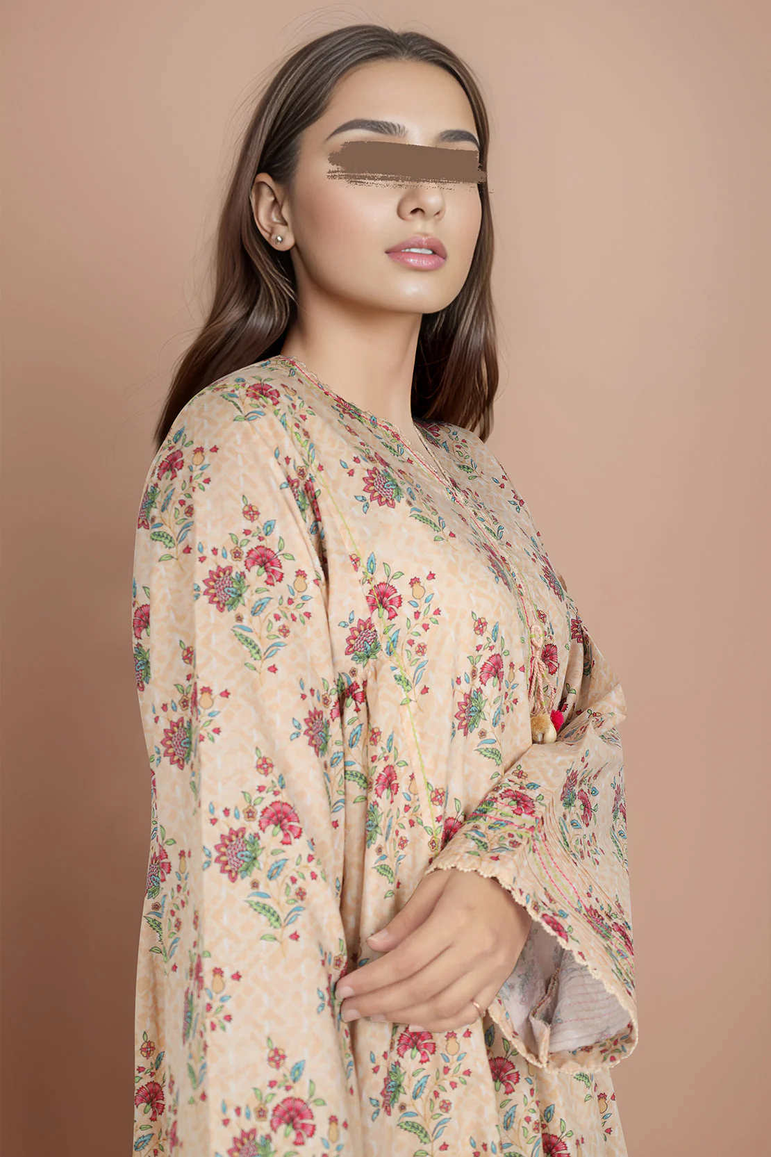 Unstitched Printed Lawn 2 Piece (Shirt/Trouser) - Image 2