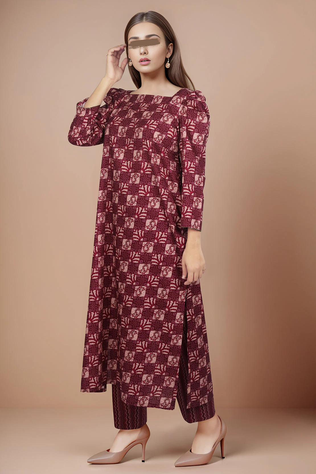 Unstitched Printed Lawn 2 Piece (Shirt/Trouser) - Image 2