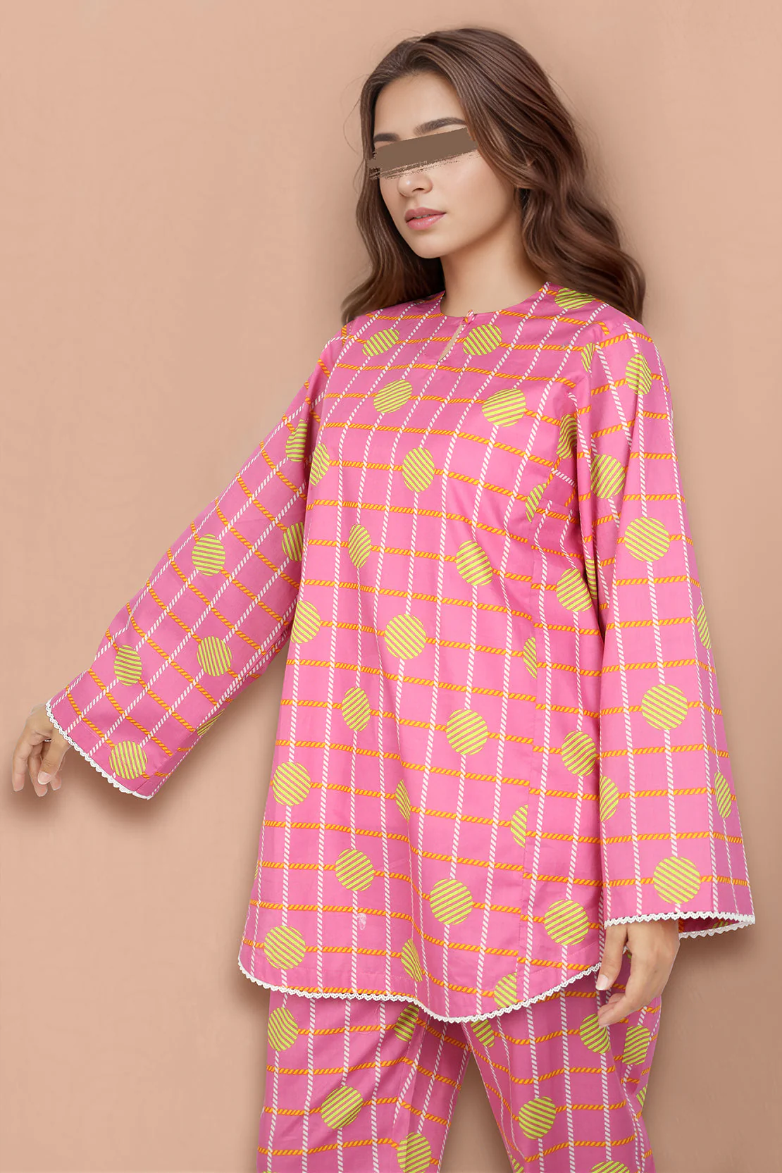 Unstitched Printed Lawn 2 Piece (Shirt/Trouser) - Image 3