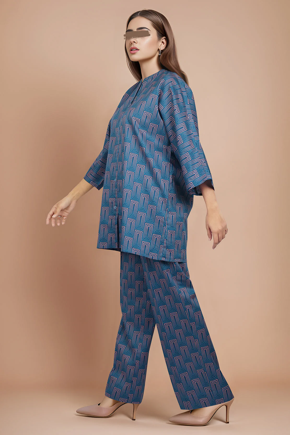 Unstitched Printed Lawn 2 Piece (Shirt/Trouser) - Image 2