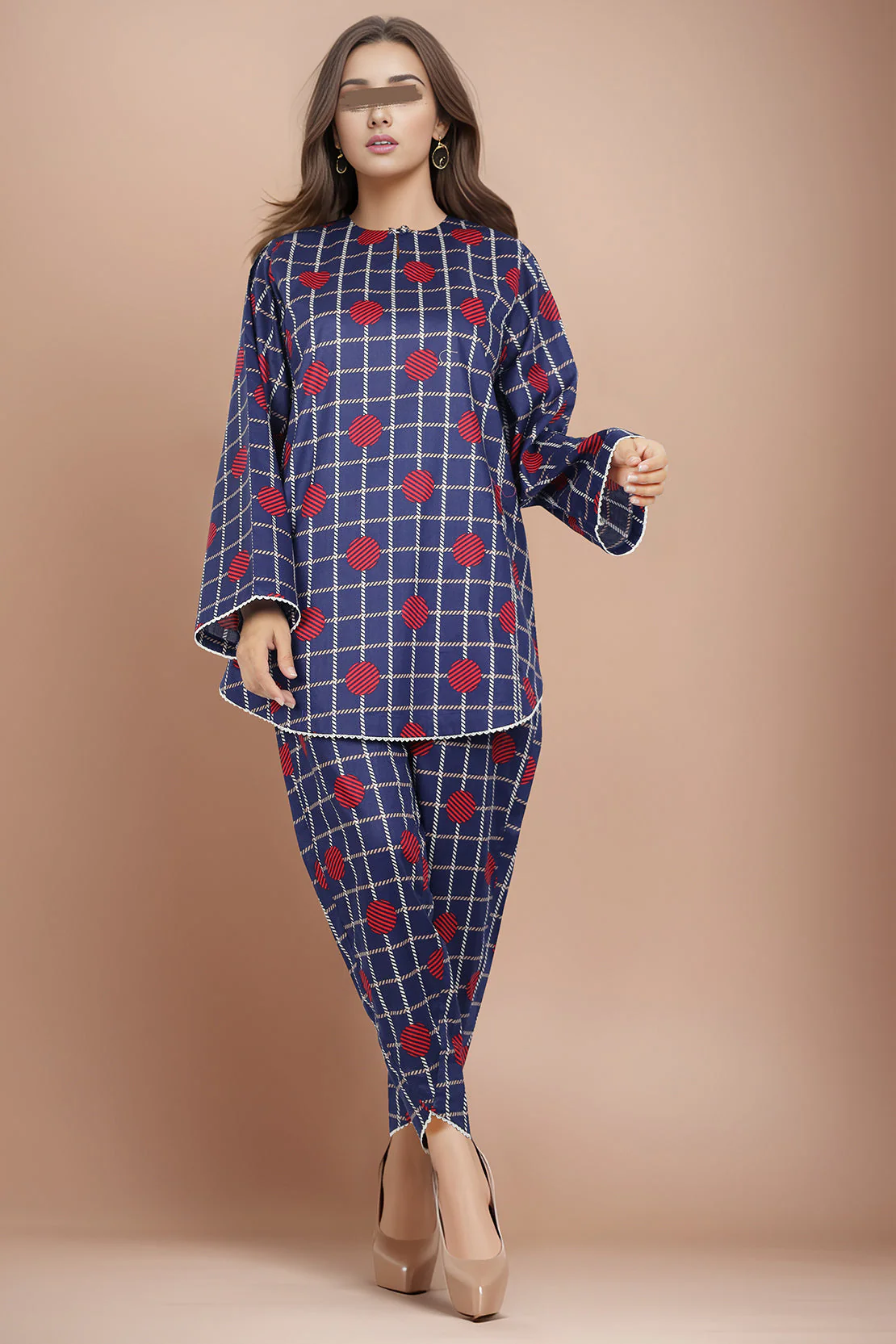 Unstitched Printed Lawn 2 Piece (Shirt/Trouser) - Image 2