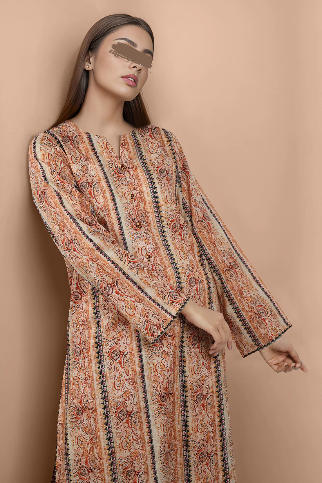 Unstitched Printed Lawn 2 Piece (Shirt/Trouser) - Image 2