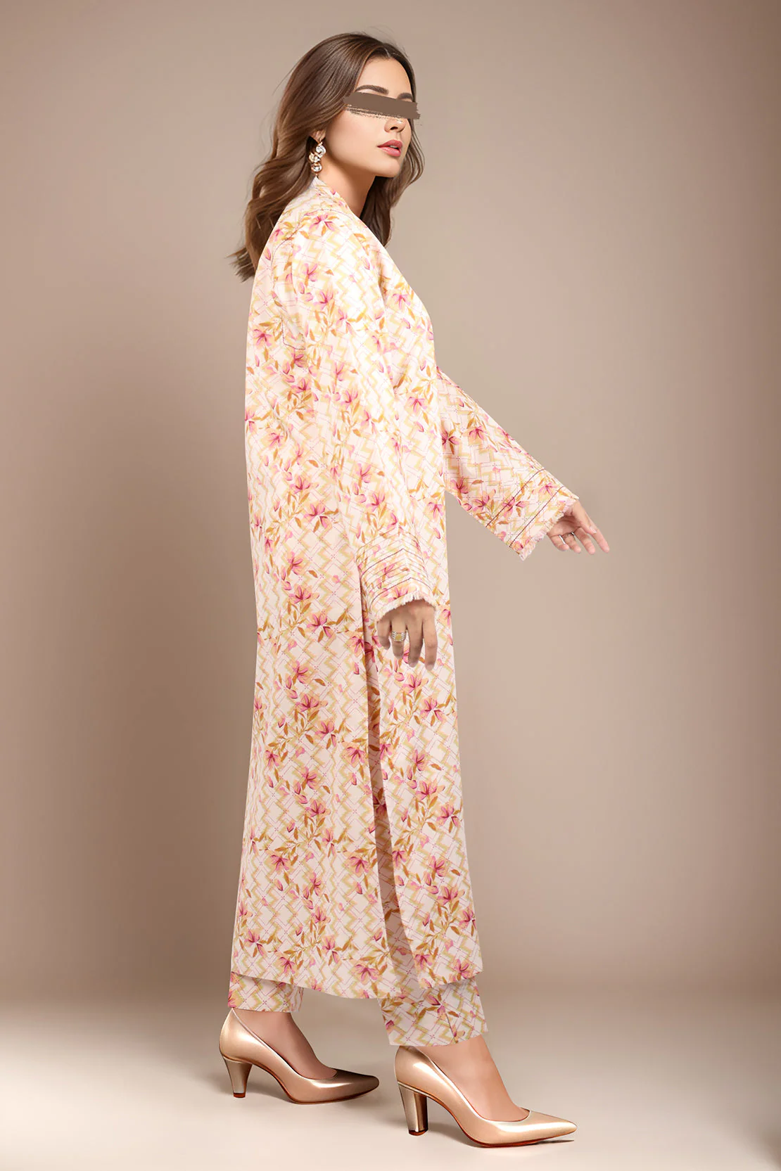 Unstitched Printed Lawn 2 Piece (Shirt/Trouser) - Image 3