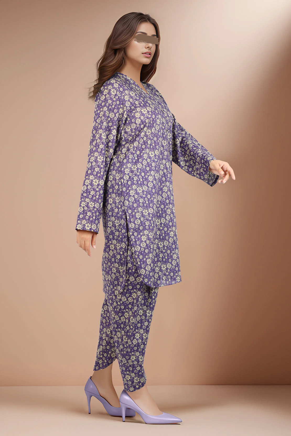 Unstitched Printed Lawn 2 Piece (Shirt/Trouser) - Image 3
