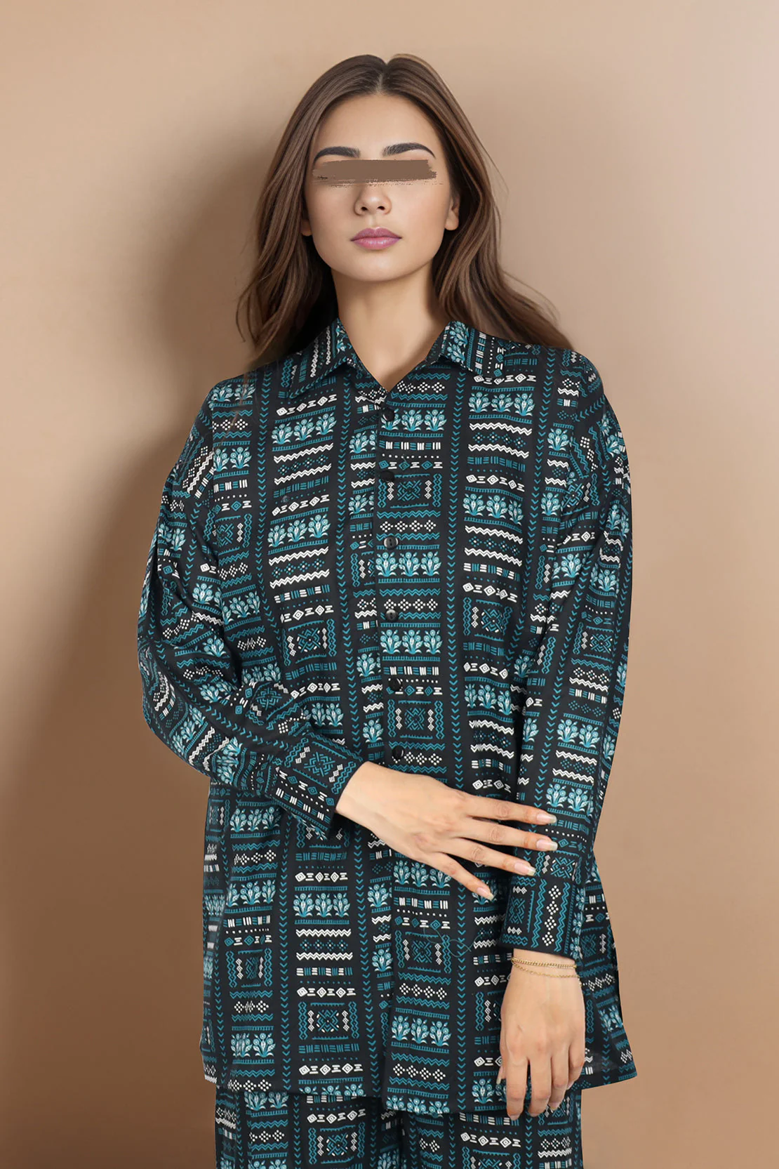 Unstitched Printed Lawn 2 Piece (Shirt/Trouser) - Image 3