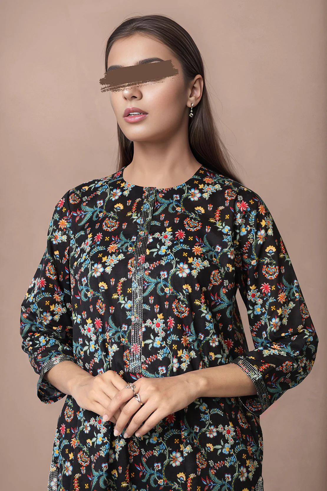 Unstitched Printed Lawn 2 Piece (Shirt/Trouser) - Image 2