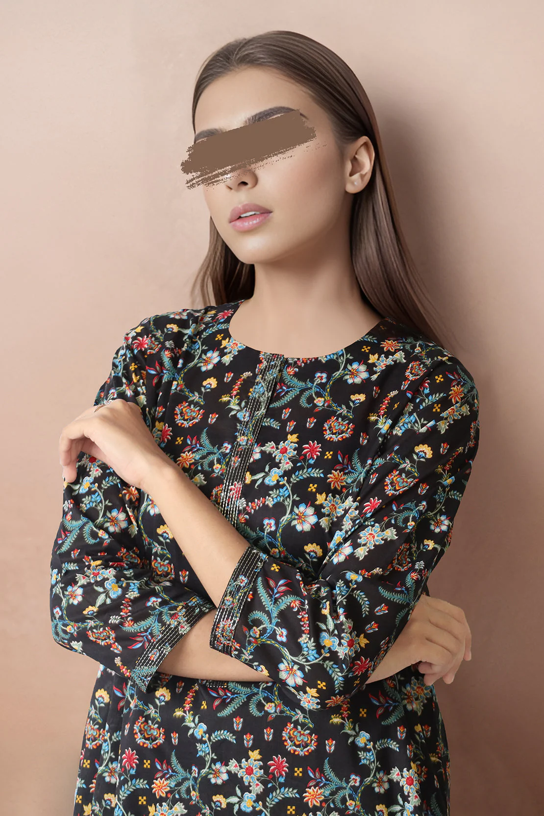 Unstitched Printed Lawn 2 Piece (Shirt/Trouser) - Image 3
