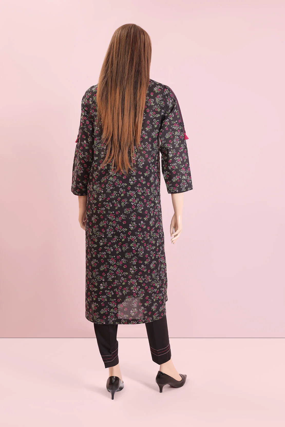 Unstitched Printed Lawn 2 Piece (Shirt/Trouser) - Image 2
