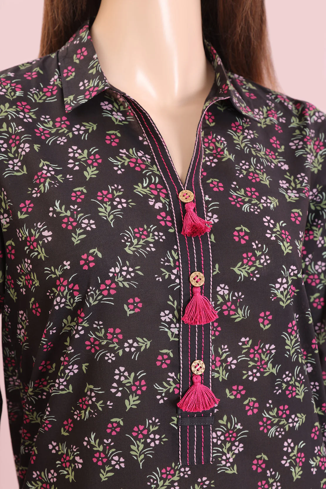 Unstitched Printed Lawn 2 Piece (Shirt/Trouser) - Image 3