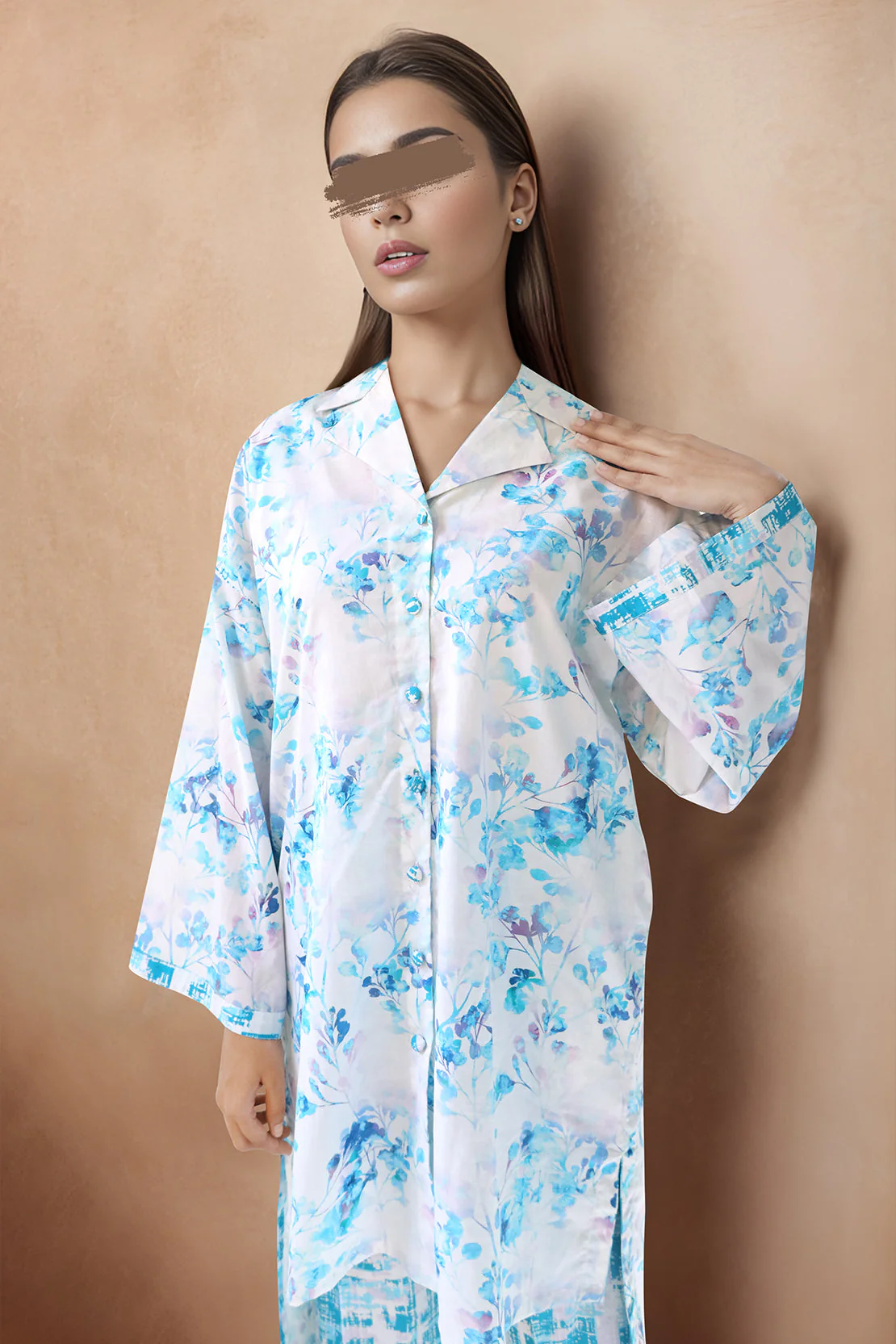 Unstitched Printed Lawn 2 Piece (Shirt/Trouser) - Image 2