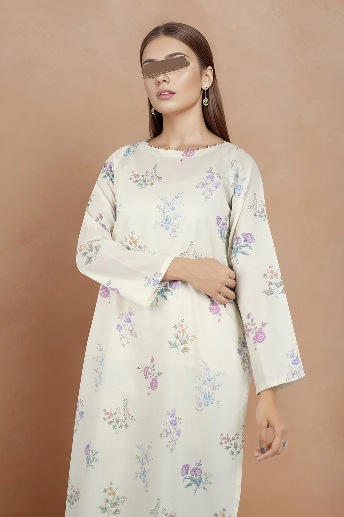 Unstitched Printed Lawn 2 Piece (Shirt/Trouser)