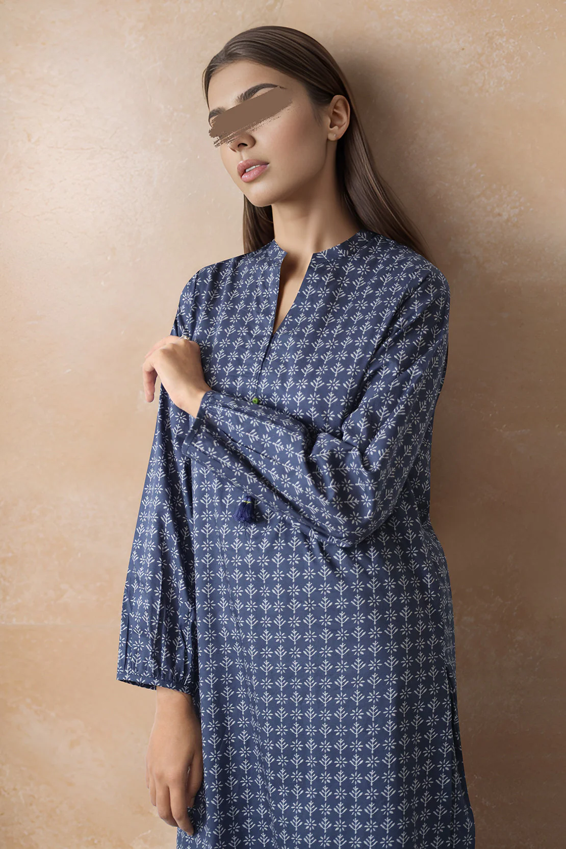 Unstitched Printed Lawn 2 Piece (Shirt/Trouser) - Image 4