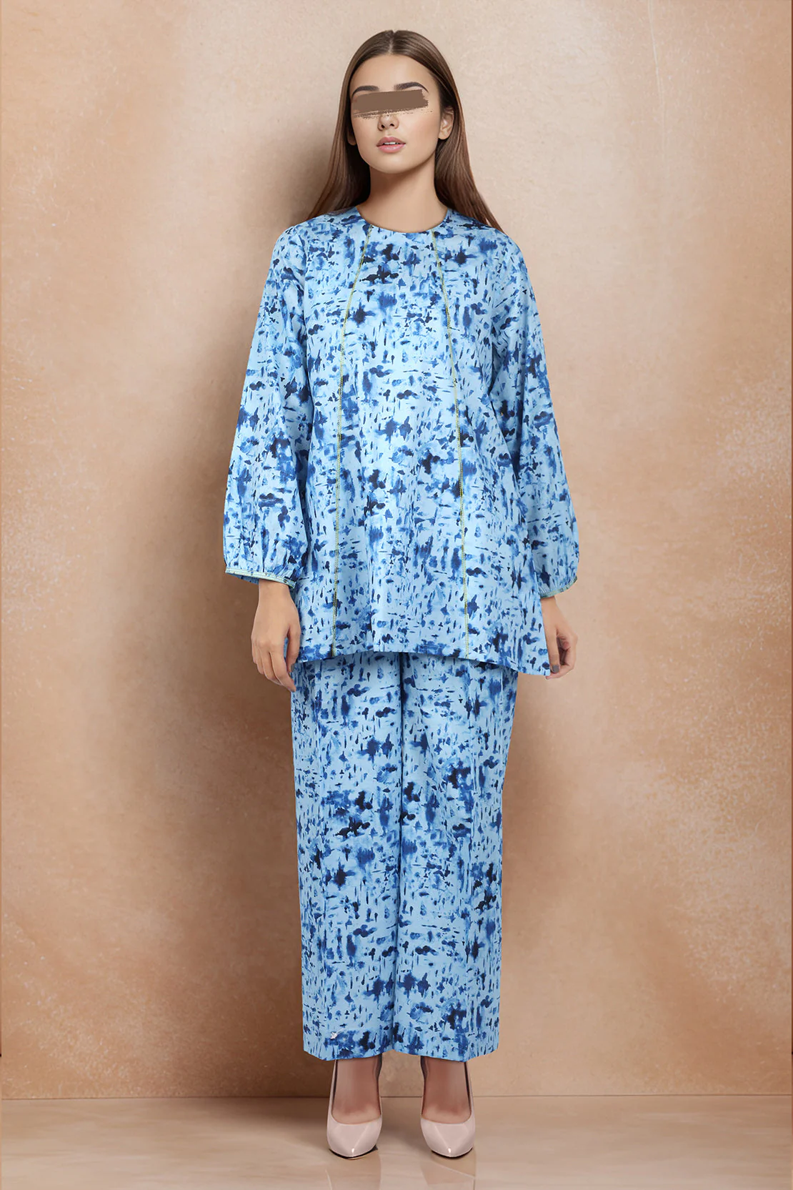Unstitched Printed Lawn 2 Piece (Shirt/Trouser)