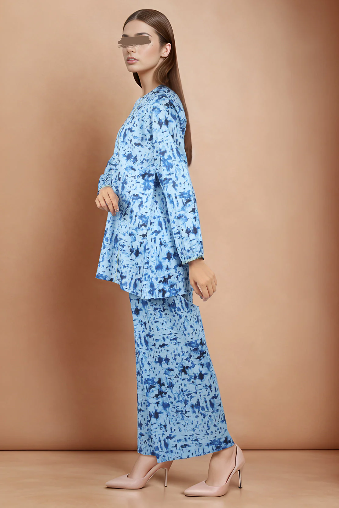 Unstitched Printed Lawn 2 Piece (Shirt/Trouser) - Image 2
