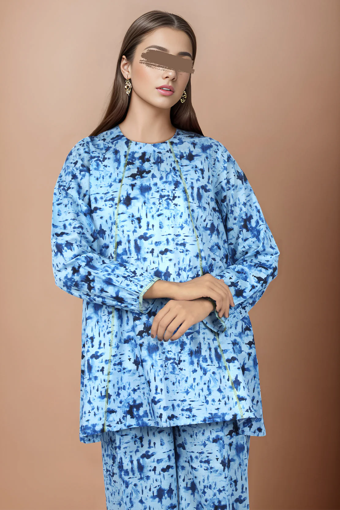 Unstitched Printed Lawn 2 Piece (Shirt/Trouser) - Image 3