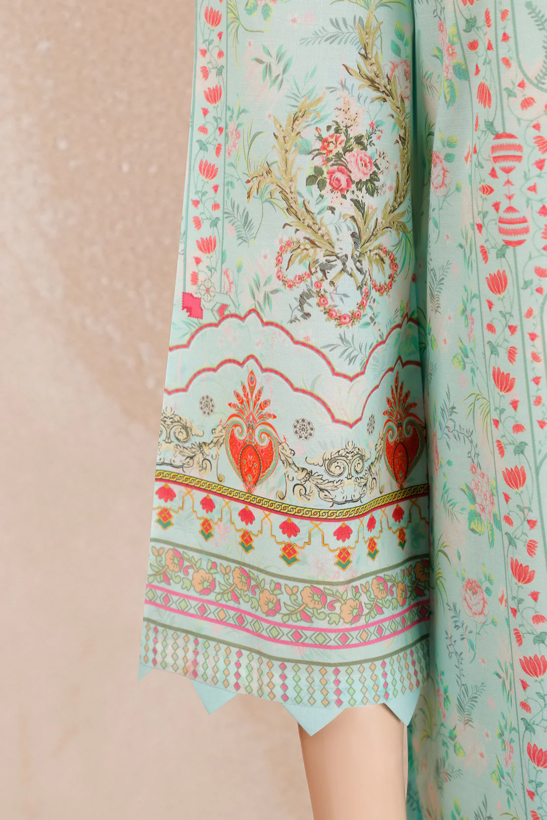 Unstitched Printed Lawn 2 Piece (Shirt/Trouser) - Image 2