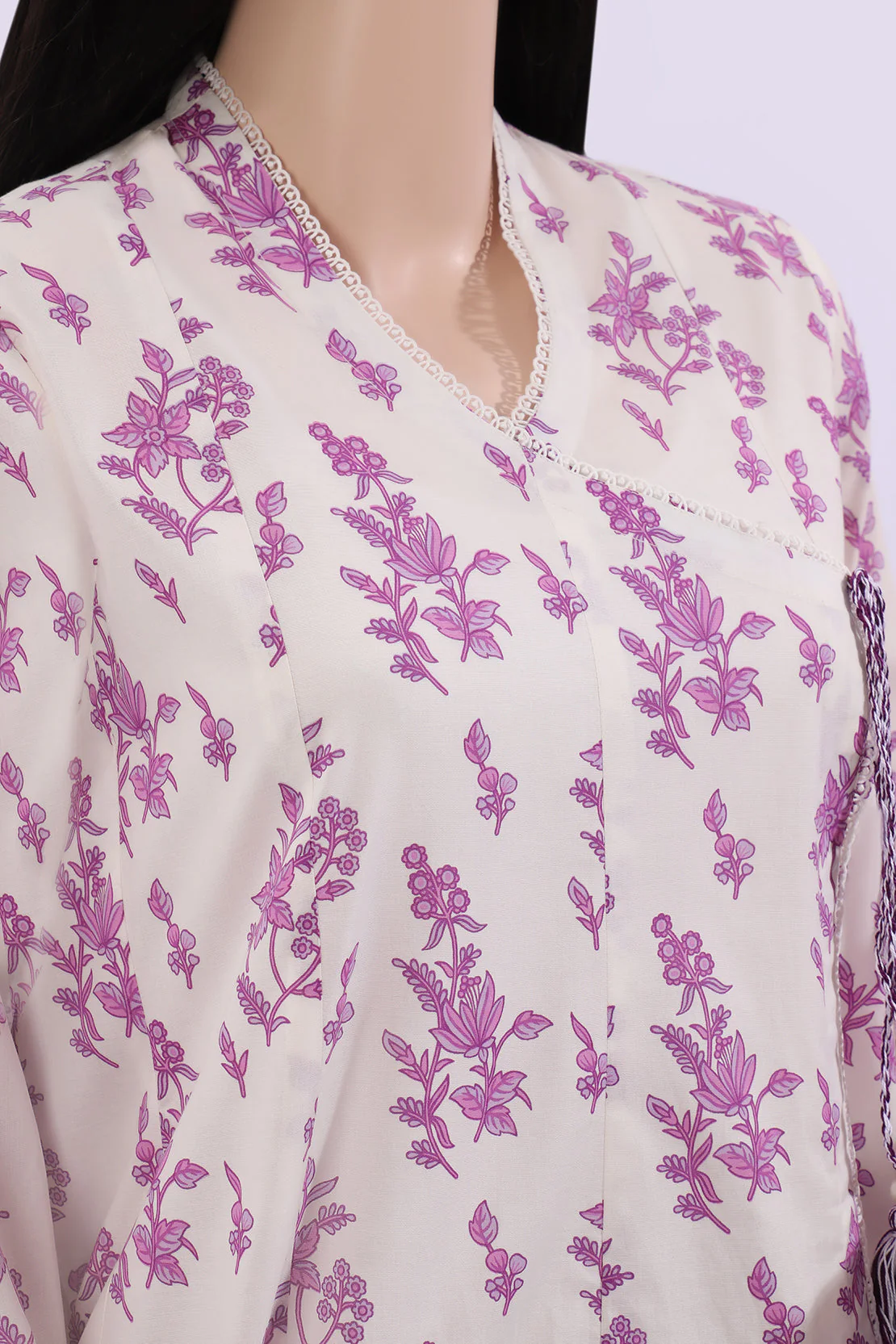 Unstitched Printed Lawn 2 Piece (Shirt/Trouser) - Image 3