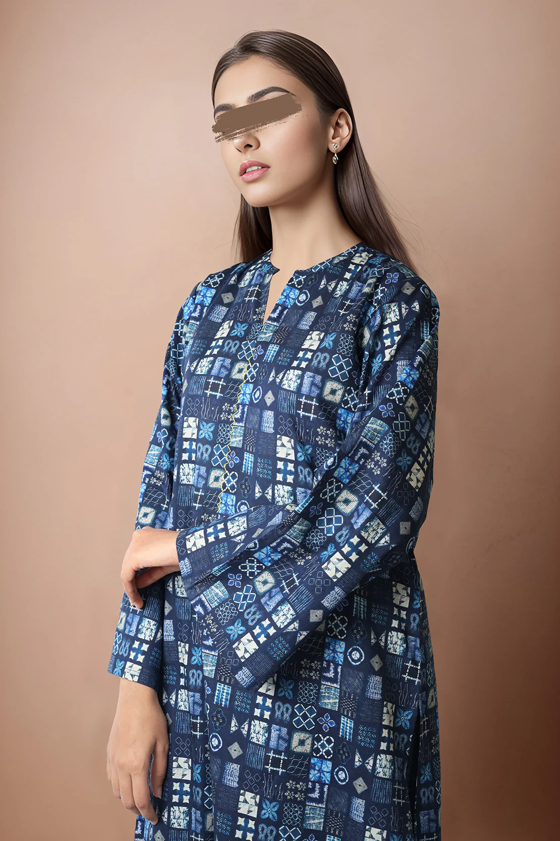 Unstitched Printed Lawn 2 Piece (Shirt/Trouser) - Image 3