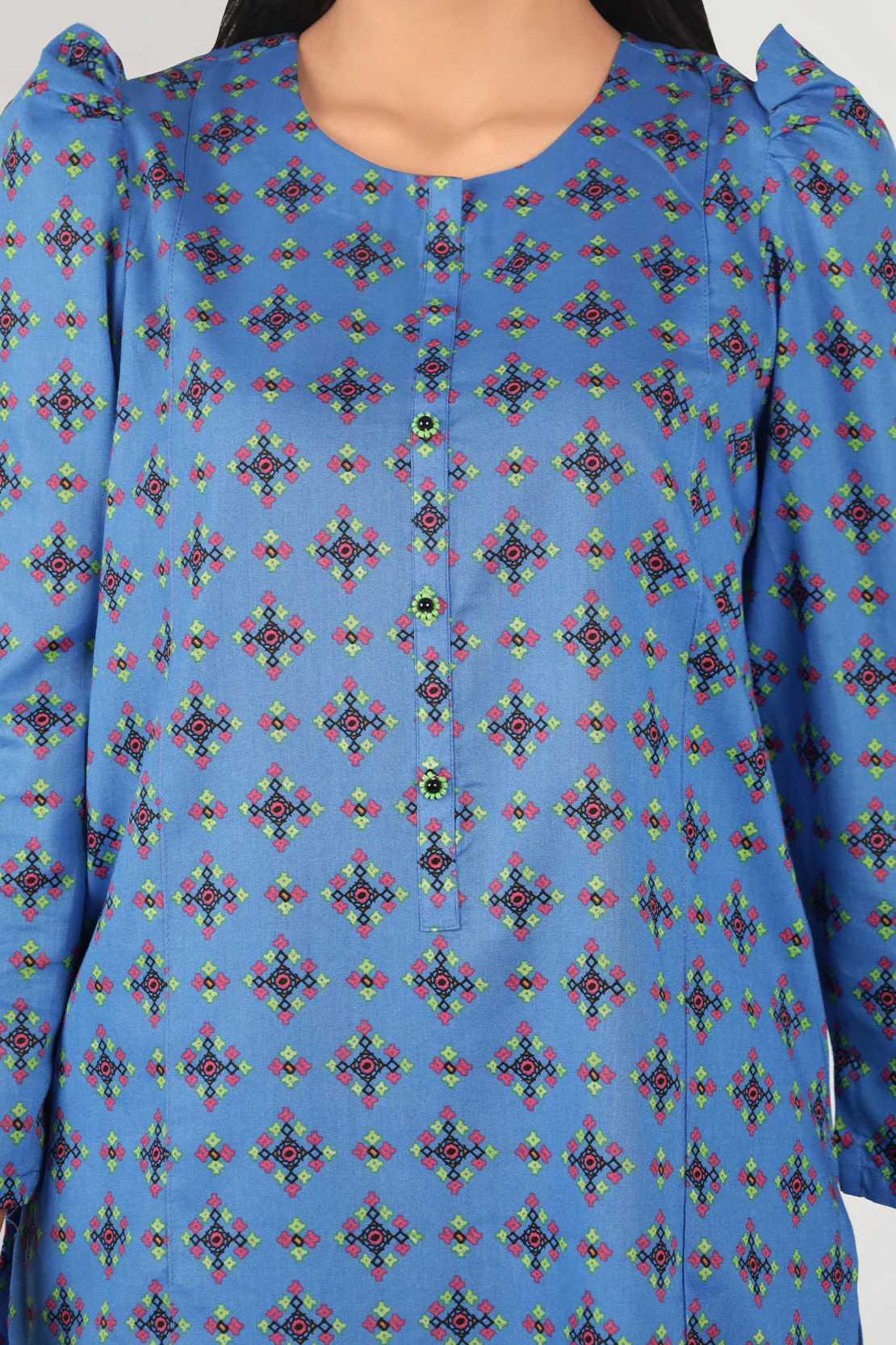 Unstitched Printed Lawn 2 Piece (Shirt/Trouser) - Image 3