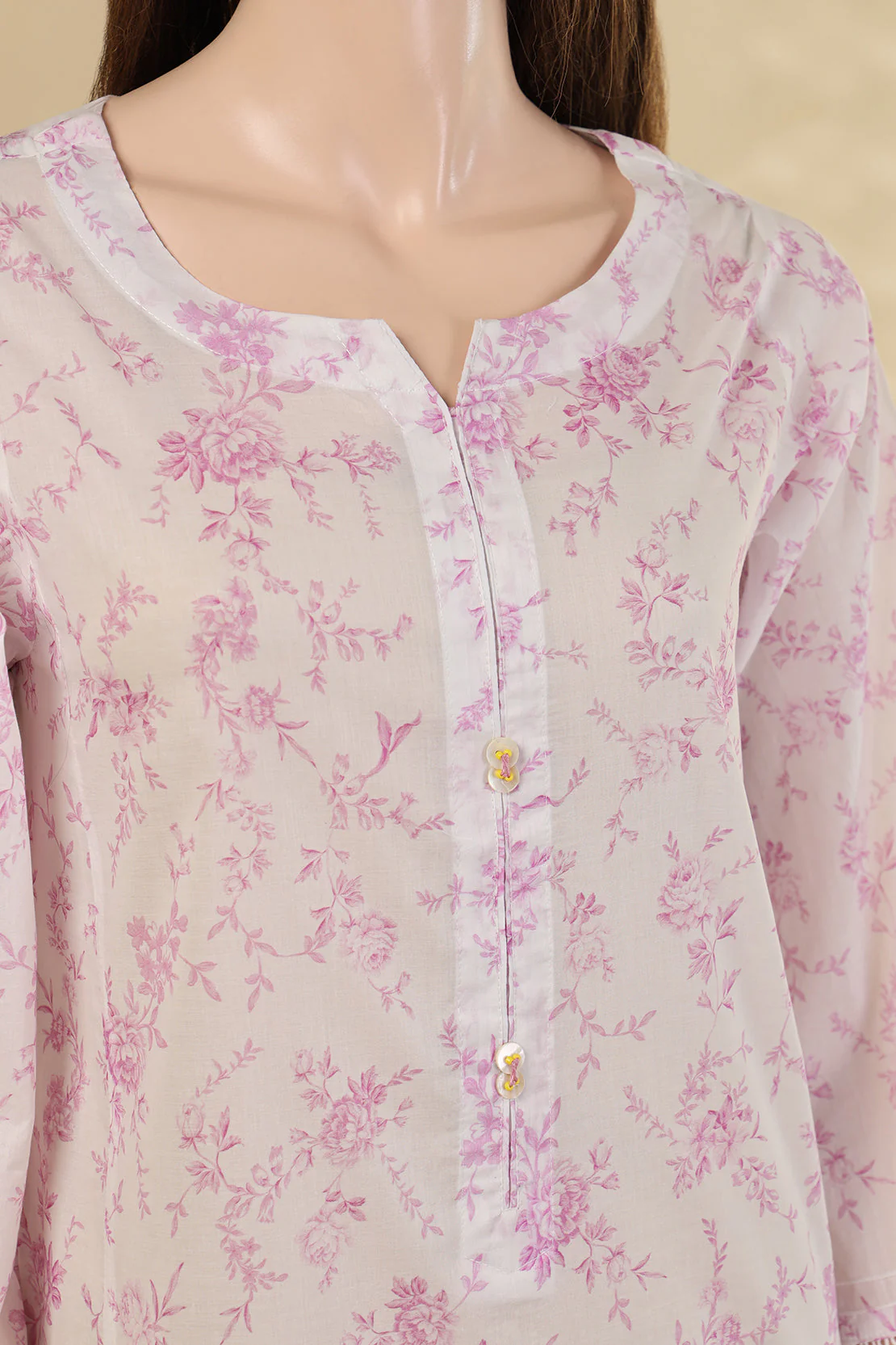 Unstitched Printed Lawn 2 Piece (Shirt/Trouser) - Image 3