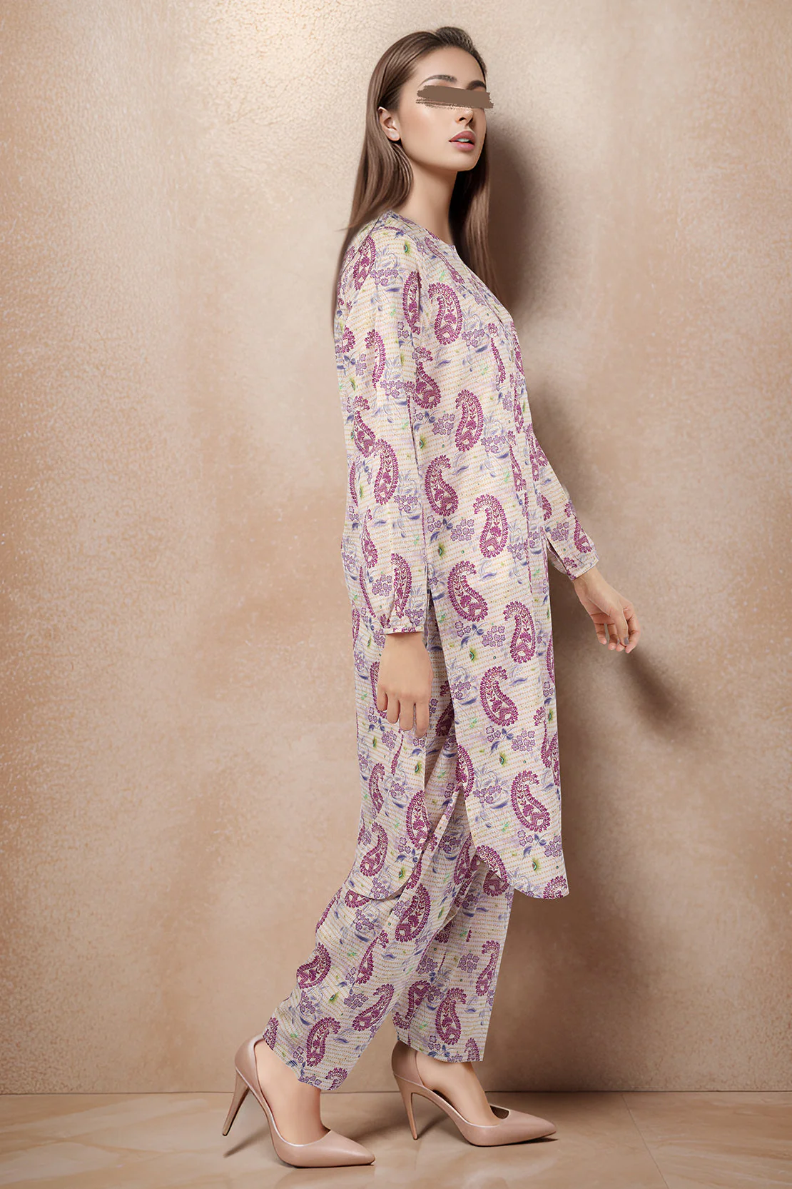 Unstitched Printed Lawn 2 Piece (Shirt/Trouser) - Image 4