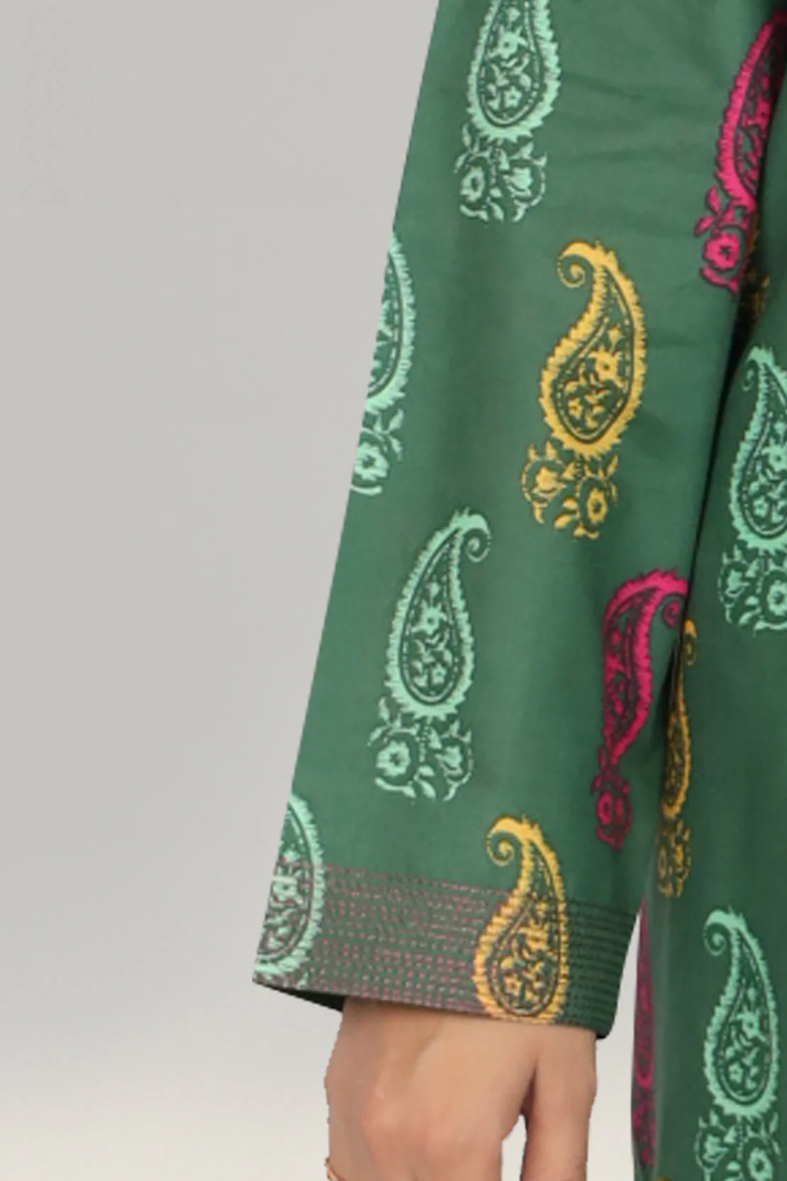 Unstitched Printed Lawn 2 Piece (Shirt/Trouser) - Image 3